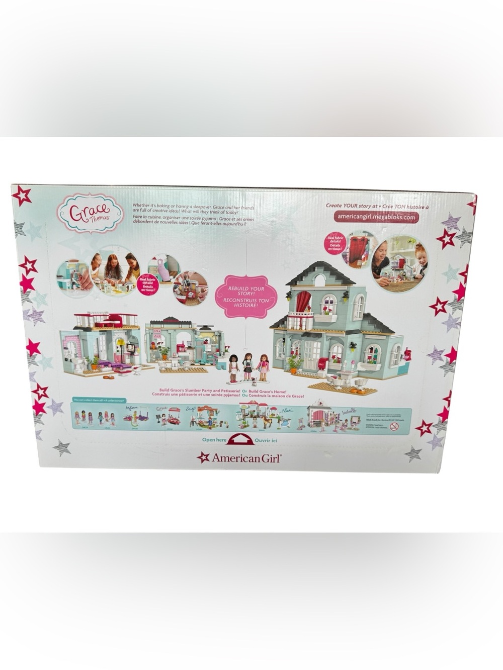 Grace American Girl Mega Bloks 2-in-1 Buildable Home Lego playset - Picture 3 of 6